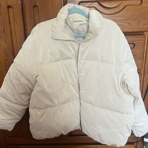 a new day Cream Puffer Jacket